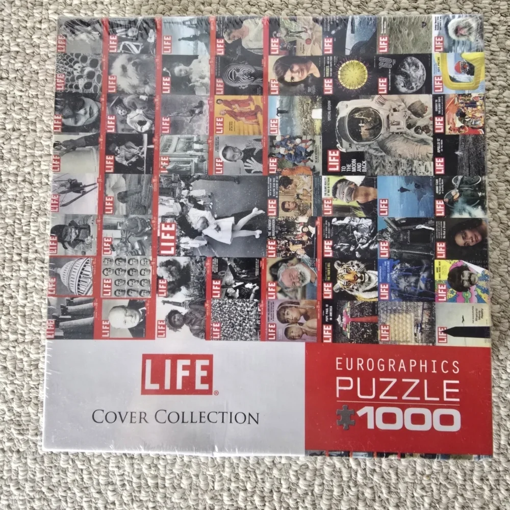 Eurographics LIFE Cover Collection Puzzle - 1000 Pieces Sealed Unopened